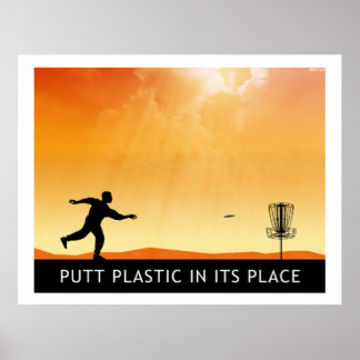 Poster Colocar Plástico No Seu Lugar