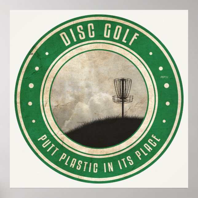 Pôster Colocar Plástico No Seu Lugar (Frente)