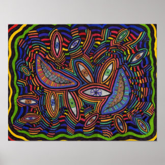 Pôster Coloful caos