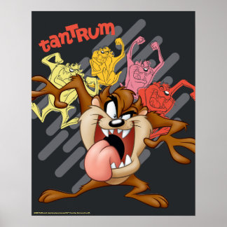 Poster Coloful "Tantrum" TAZ™