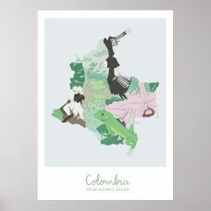 Poster Colômbia