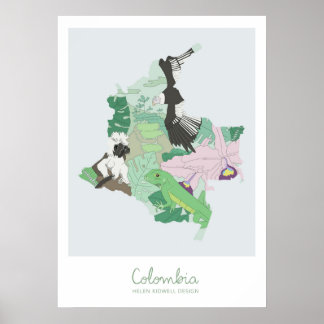 Poster Colômbia