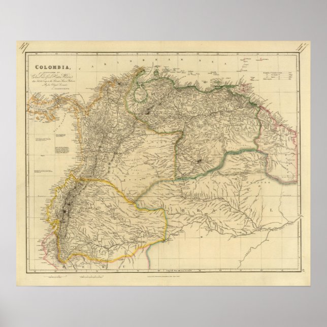 Pôster Colômbia 2 (Frente)