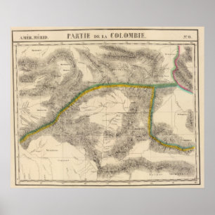 Pôster Colômbia, Ámérica do Sul 6