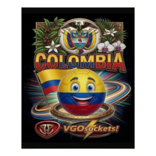 Pôster Colômbia-GBall