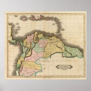 Pôster Colômbia, Guiana