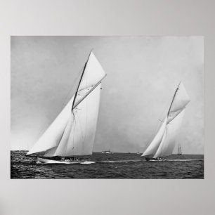 Pôster Colômbia & trevo 1898