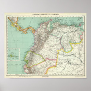 Poster Colômbia, Venezuela 2