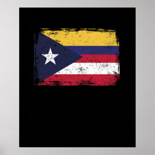 Poster Colombiano porto-riquenho