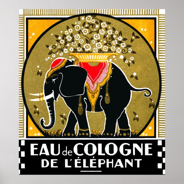 Poster Colônia de L'Elephant de 1925 (Frente)
