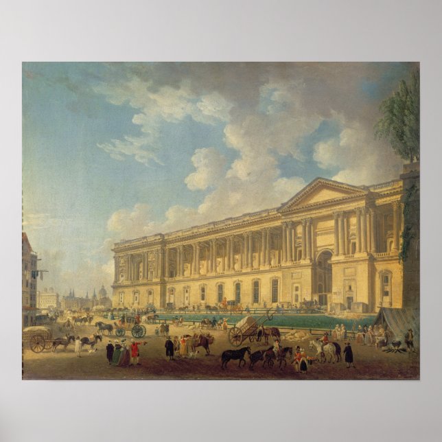 Pôster Colônia do Louvre. c.1770 (Frente)