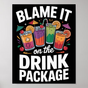 Poster Coloque a Culpa no Pacote de Bebidas 3