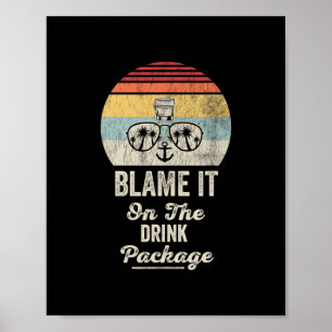 Poster Coloque a Culpa no Pacote de Bebidas 4 