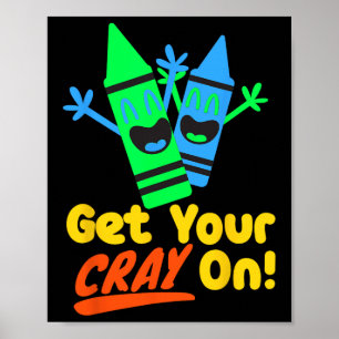 Poster Coloque Seu Crayon Em Crianças Meninos Meninas Ck