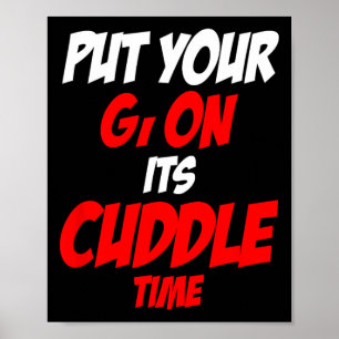 Poster Coloque Seu Gi Em Seu Momento de Cuidado