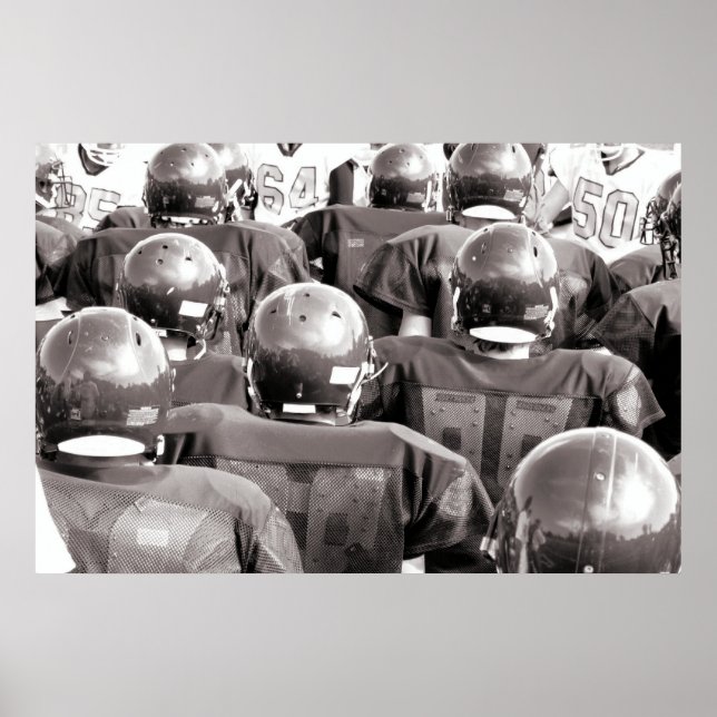 Pôster Coloque sua cabeça no jogo (Frente)