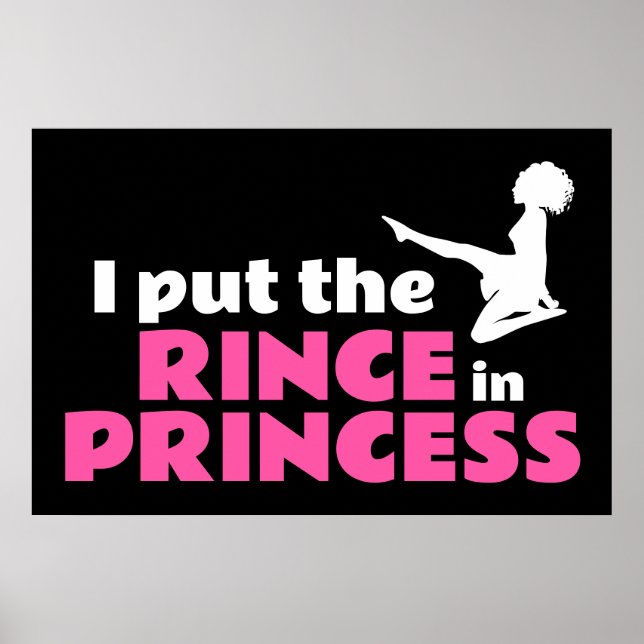 Poster Coloquei Rince na Princesa Dança Irlandesa (Frente)