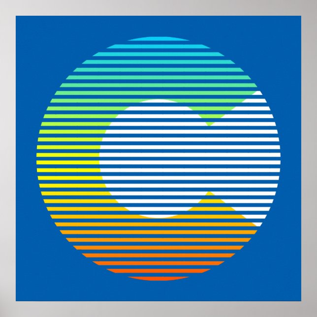 Pôster coloração seca (Frente)