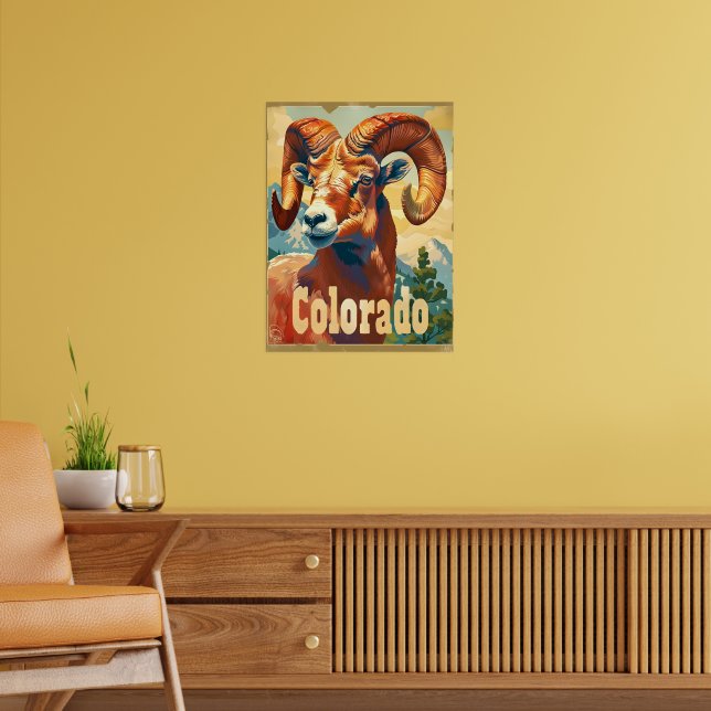 Poster Colorado Bighorn (Sala de Estar 2)