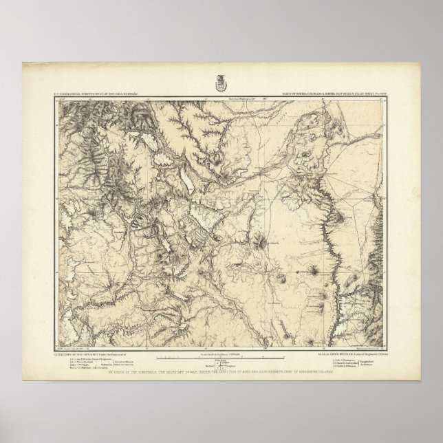 Poster Colorado e Novo México (Frente)