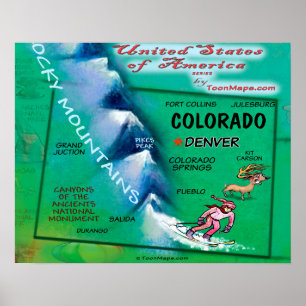 Poster Colorado EUA