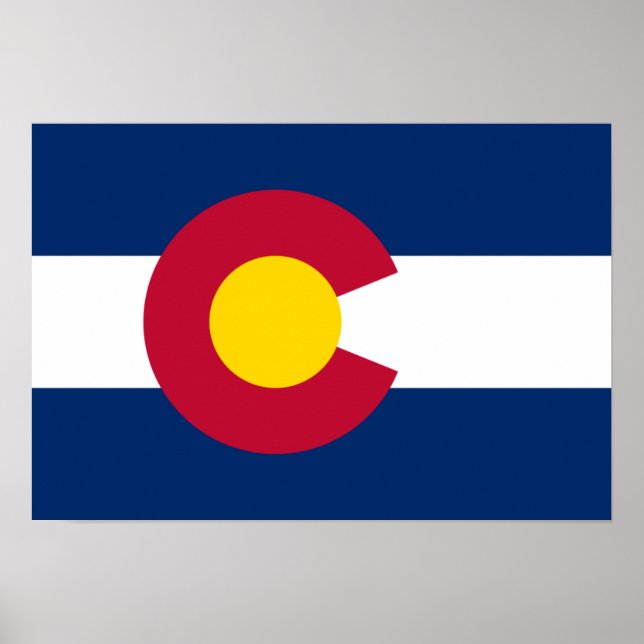 Poster Colorado Flag (Frente)