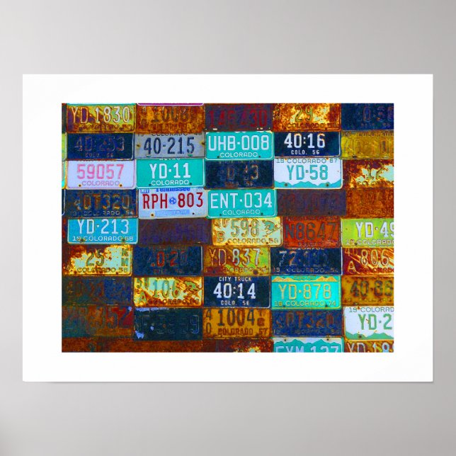 Pôster Colorado-Impressão (Frente)