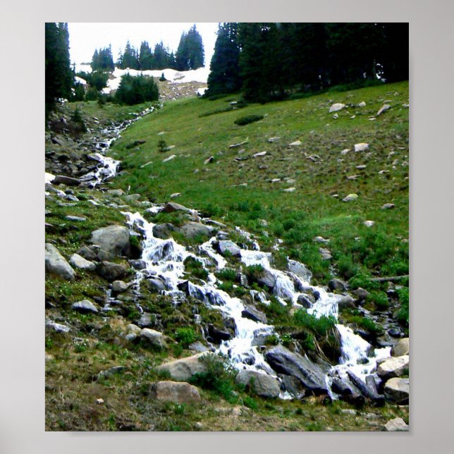 Pôster Colorado Melt Water (Frente)