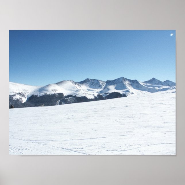 Pôster Colorado Mountain Range (Frente)