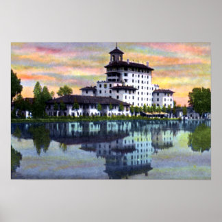 Pôster Colorado Primavera Broadmoor Hotel