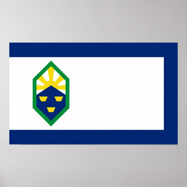 Pôster Colorado Primavera Flag (Frente)