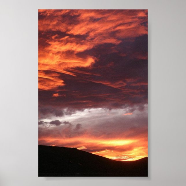 Pôster Colorado Sunset (Frente)