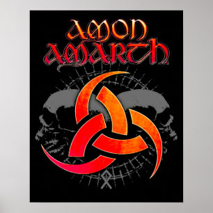Poster Colore amon amarth com T-Shirt clássico mais vendi