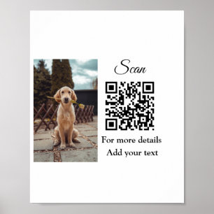 Poster Colorful add your pet picture name text