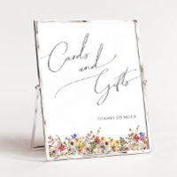 Colorful Wildflower | Cards and Gifts Sign