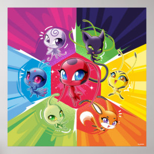 Poster Colorida Kwamis