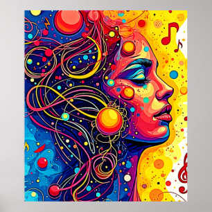 Poster Colorida Música Soul