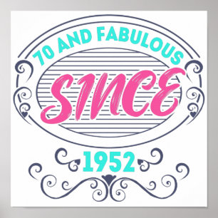 Poster Colorido, com 70 anos e fabuloso desde 1952
