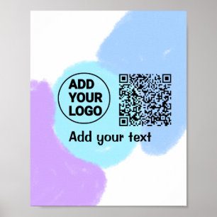 Poster Colorido simples adicione sua imagem de texto de l