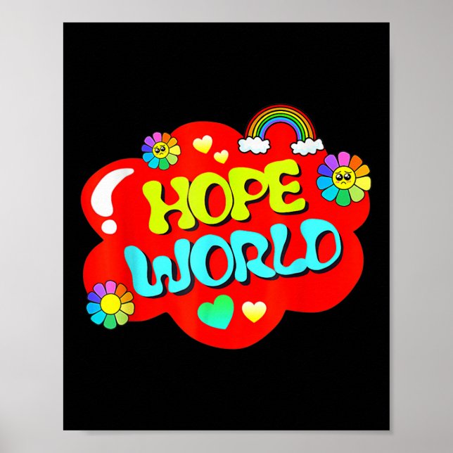 Poster Colorir Mundo da Esperança (Frente)