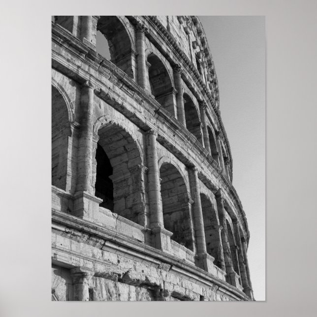 Pôster Colósio em Roma. Anfiteatro romano monumental (Frente)