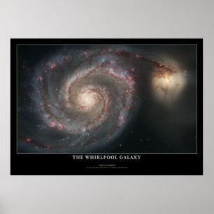 Poster colossal da astronomia da galáxia do