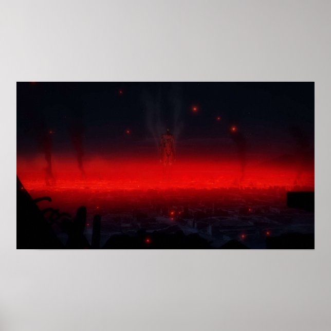 Poster Colossal titan Armin (Frente)