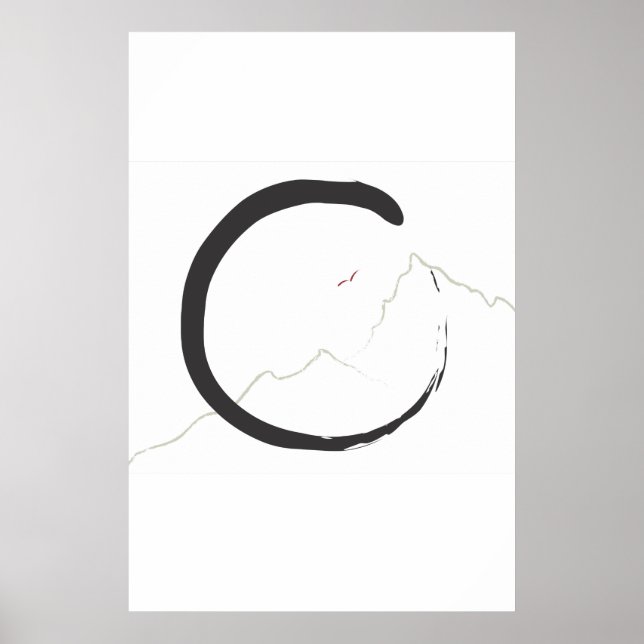 Pôster Colossal Zen (Frente)