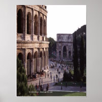 Colosseum Ancião Roma poser