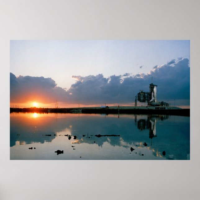 Poster Columba do Shuttle do Espaço (STS-1) (Frente)