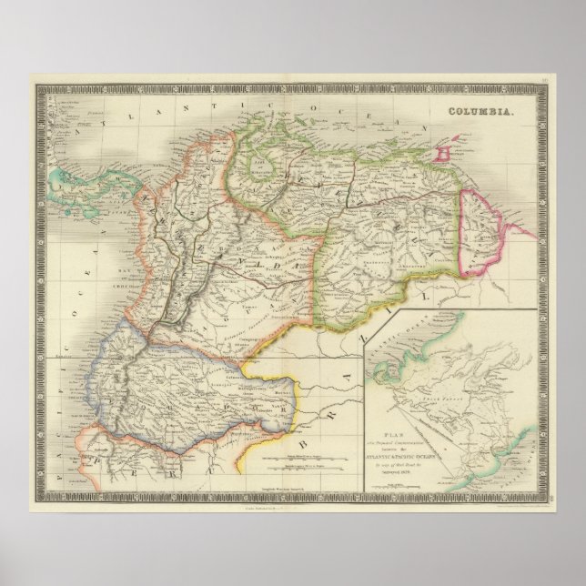 Pôster Colúmbia (Frente)