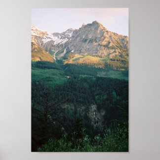 Poster Colúmbia Britânica de cima a baixo