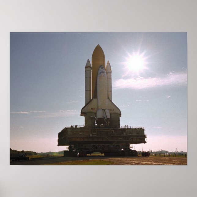 Poster Colúmbia do Caudal Espacial (STS-90) (Frente)