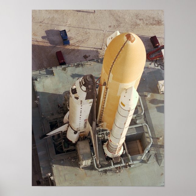 Poster Colúmbia do Caudal Espacial (STS-90) (Frente)